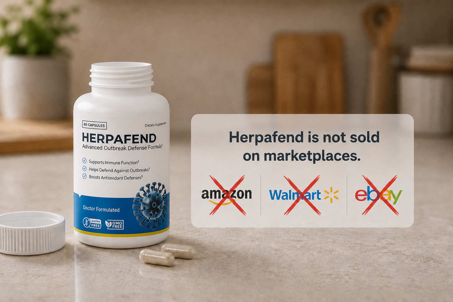 Herpafend scam alert warning